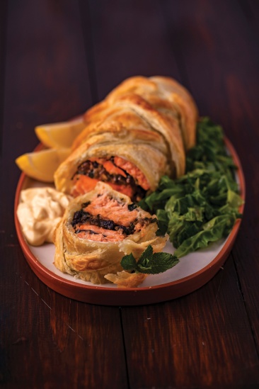 Spiced Salmon en Croute - For the Love of the Sea