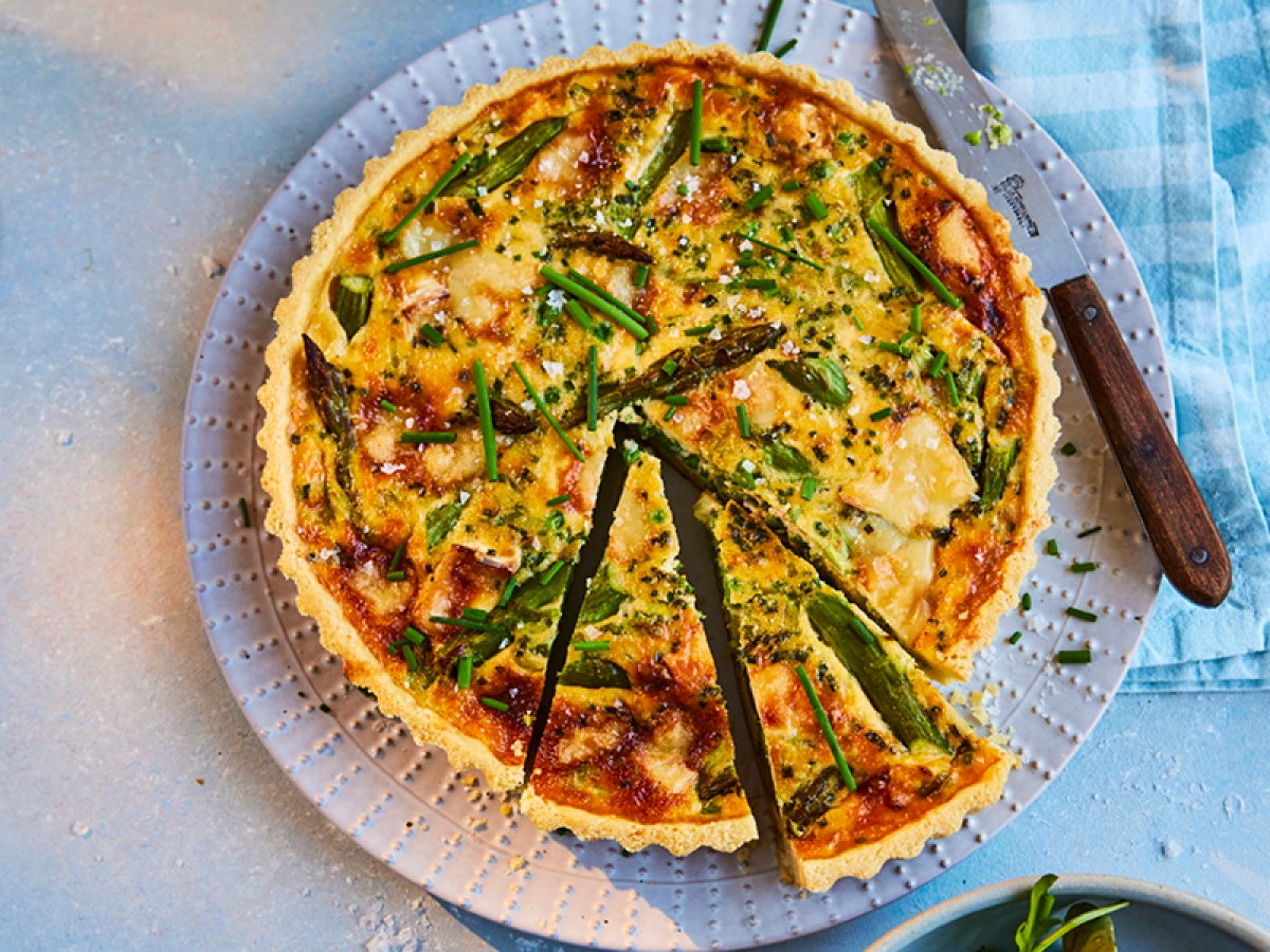 This Simple Spring Quiche Couldn't be Easier