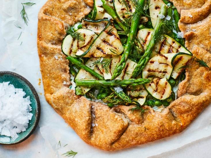 This Spring Veggie Galette is Perfect for Dinner