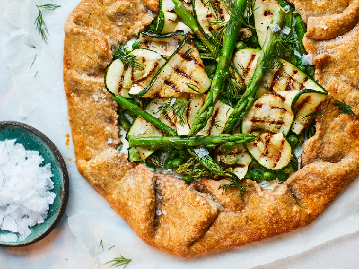 This Spring Veggie Galette is Perfect for Dinner