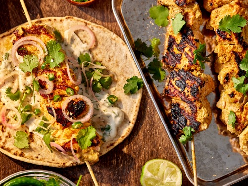 How to Make these Summery Tandoori Salmon Skewers