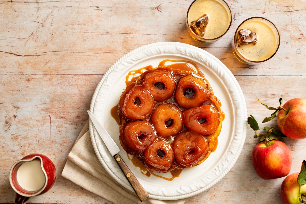 James Martin’s Drambuie Apple Tarte Tatin