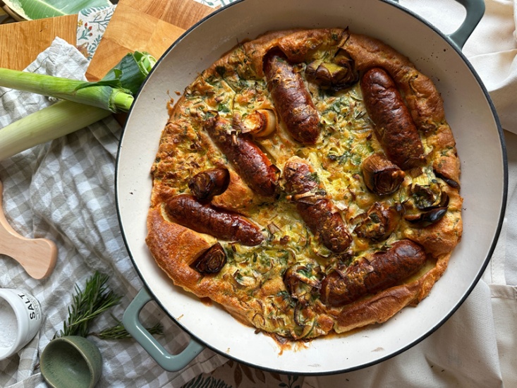 How to Make This Herby Toad in the Hole