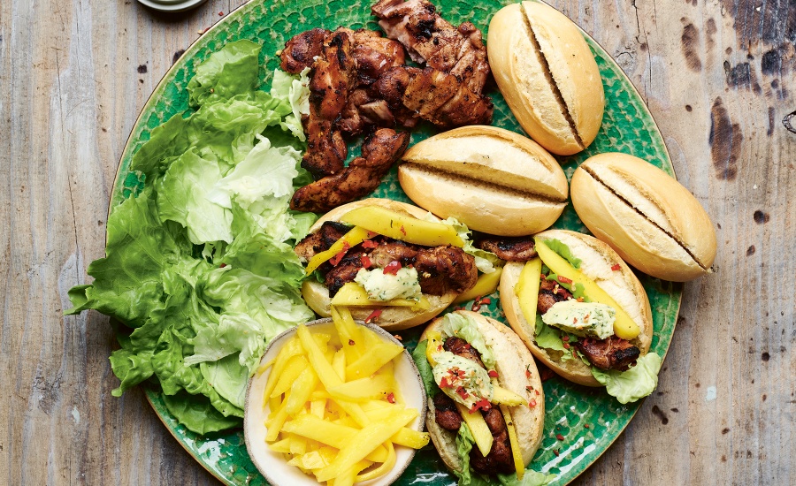 Vietnamese Chicken With Lime Leaf Butter