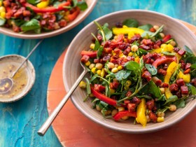 Sweet and Spicy Chorizo Salad