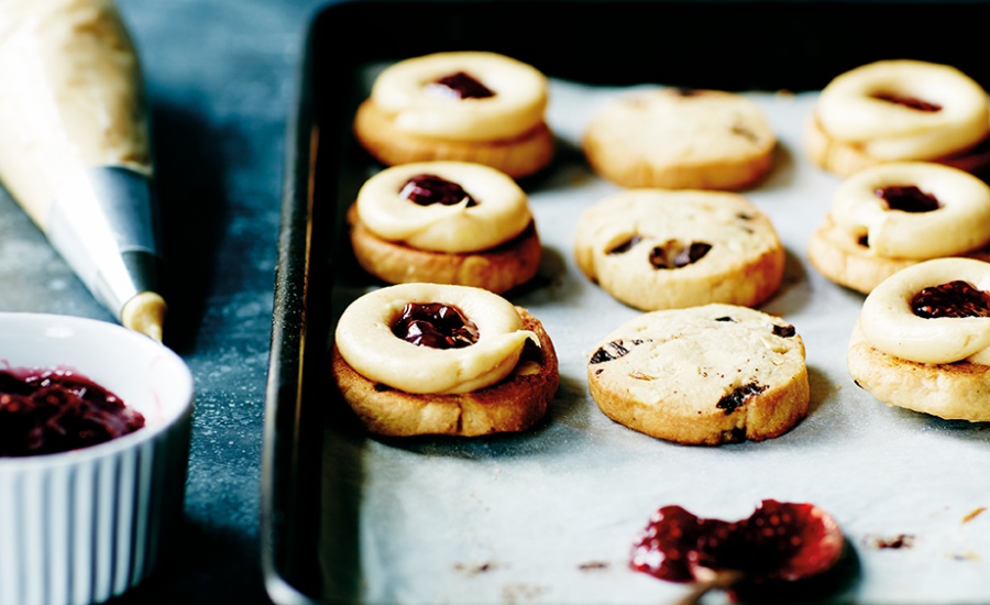 PBJ Cookie Sandwiches, Afternoon Tea at Home by Will Torrent, published by Ryland Peters & Small (£19.99) Photography by Matt Russell © Ryland Peters & Small