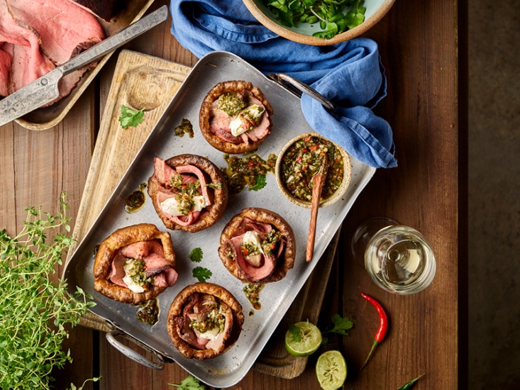 Yorkshire Pudding Steak Sandwiches