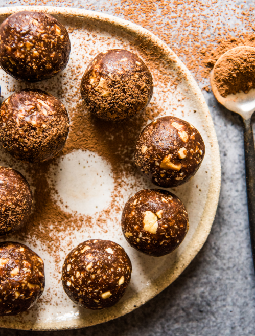 Raw Brownie Bliss Balls