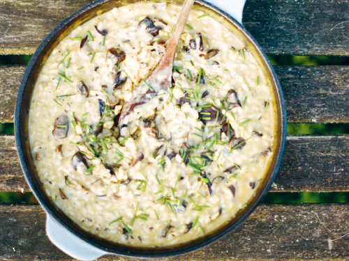 Mantecatura Risotto with Leeds Blue Cheese