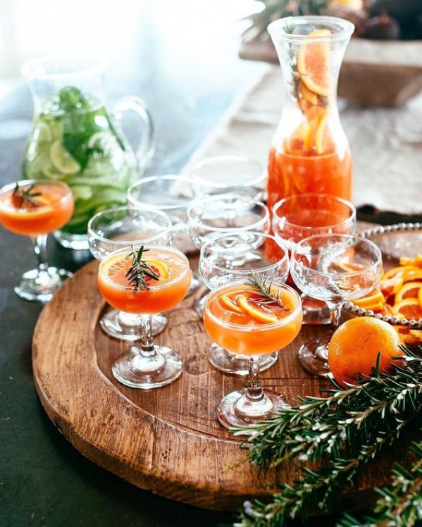 Blood Orange Mimosa