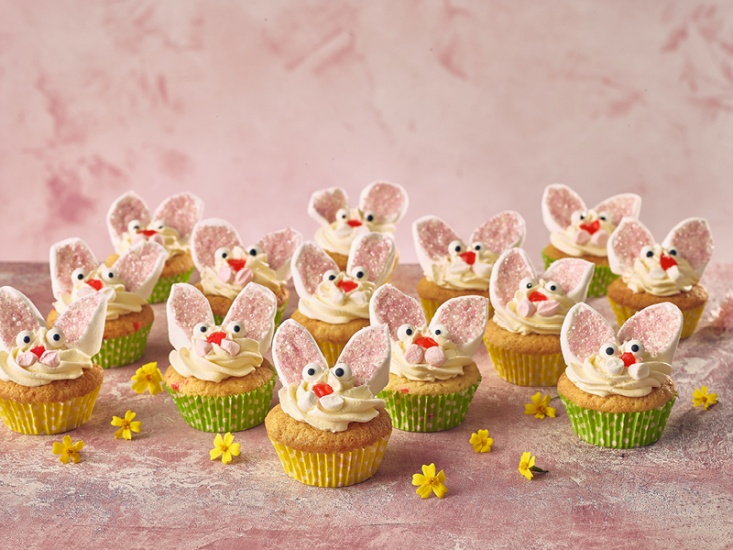 Easter Bunny Cupcakes