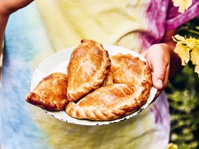 Prawn, Red Pepper & Chorizo Empanadas