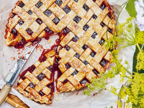 Jam Lattice Tart