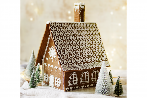 Winter Chalet Gingerbread House