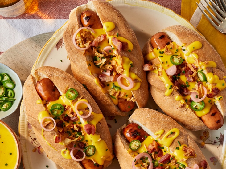 How to Make these Easy Loaded Hotdogs