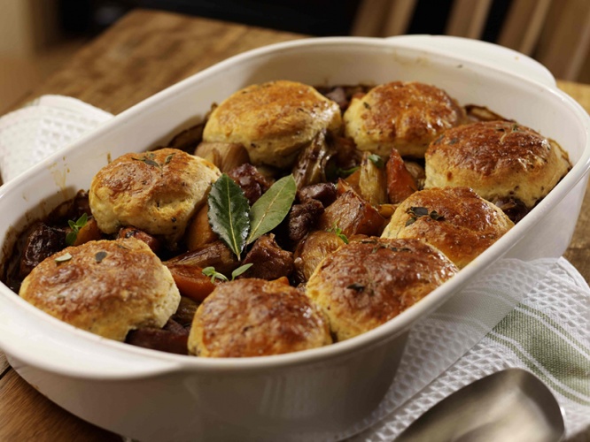 A Warming Lamb Cobbler for Winter
