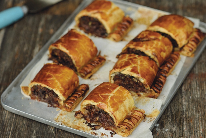Grouse sausage roll