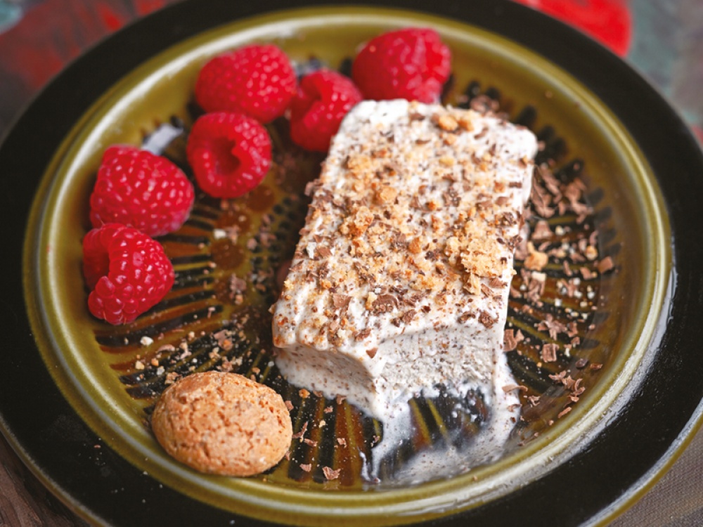 Amaretti & Chocolate Semifreddo