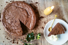 Chestnut & Chocolate Cake