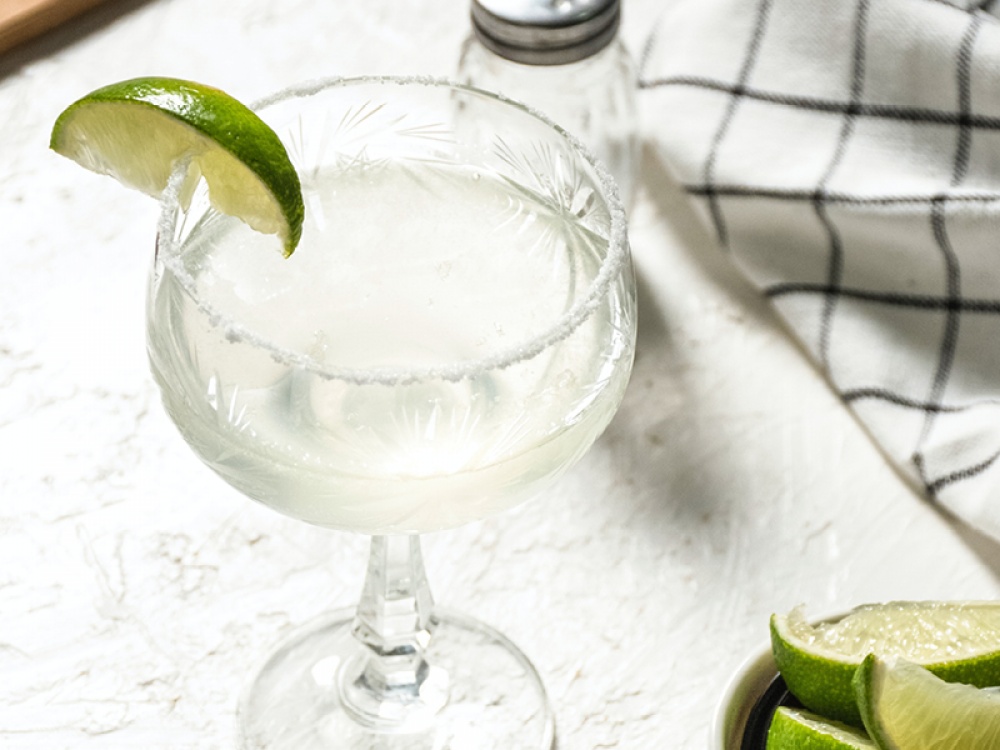 Margarita cocktail in a glass