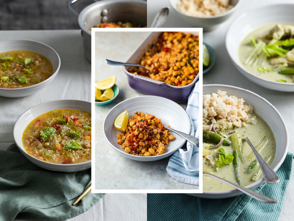 collage of featured recipes