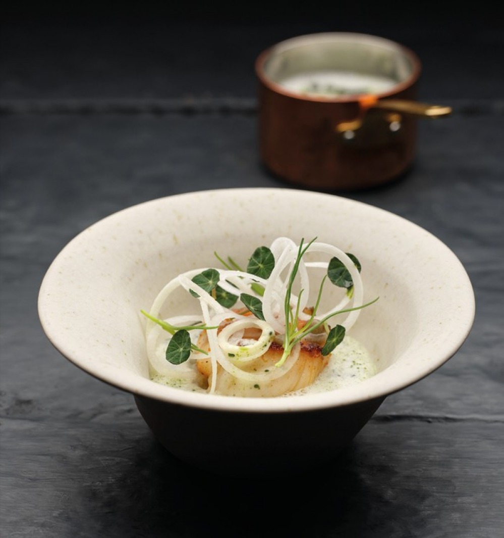 Michelin star food at L'Enclume