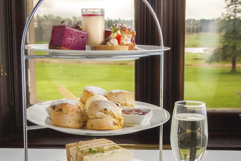 Matfen Hall Afternoon Tea, Matfen Hall, Matfen, Northumberland