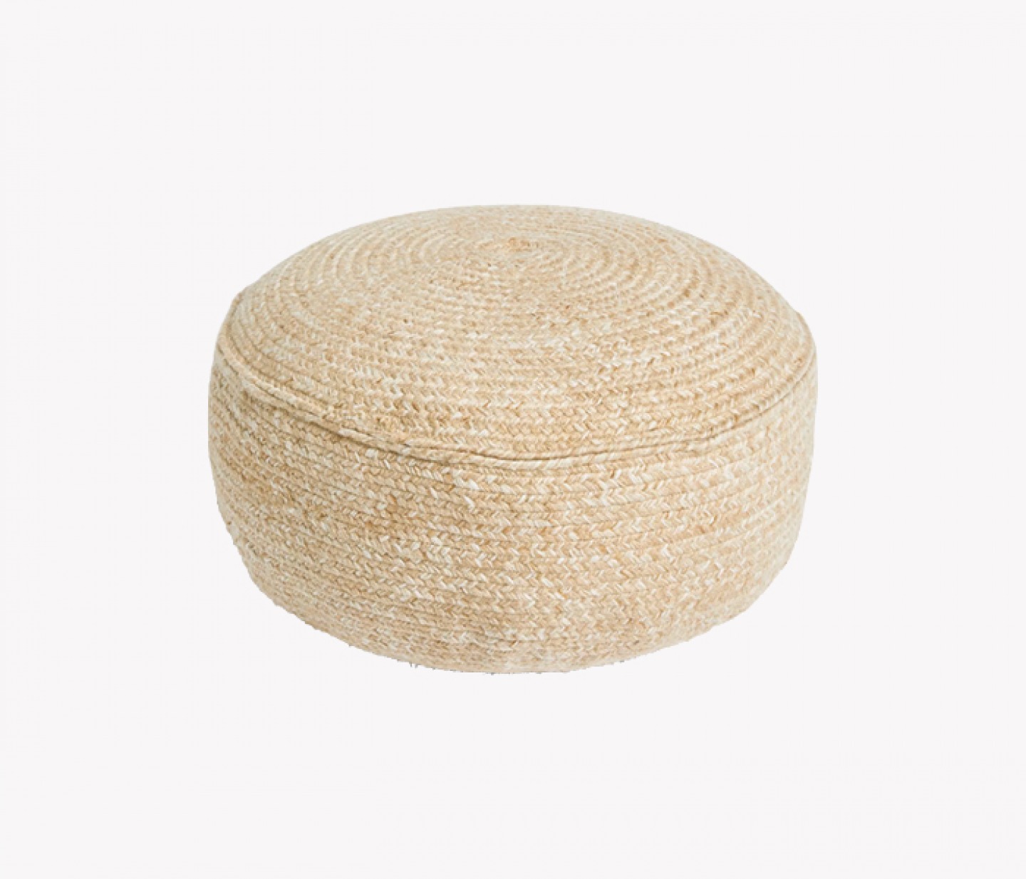 Woven pouffe