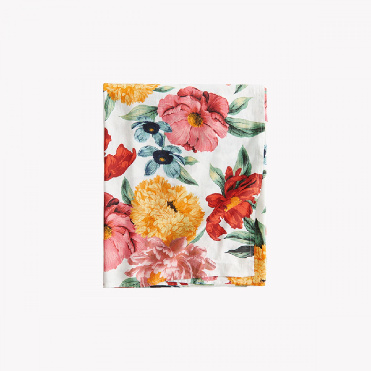 Floral tablecloth
