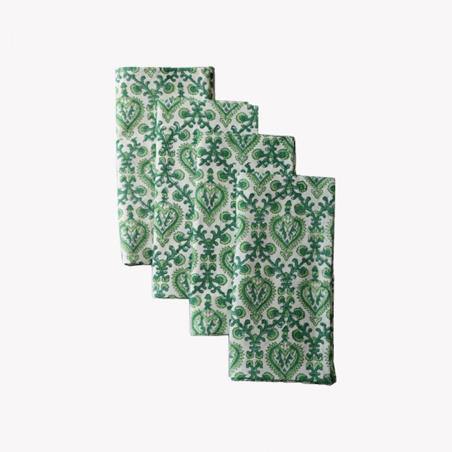 Green Mughal napkins