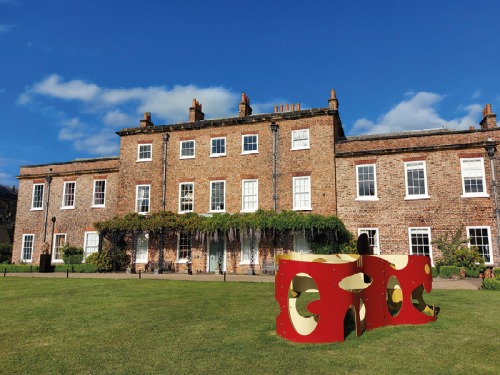 We Visit the Sculpture Garden in Thirsk Hall's Parkland