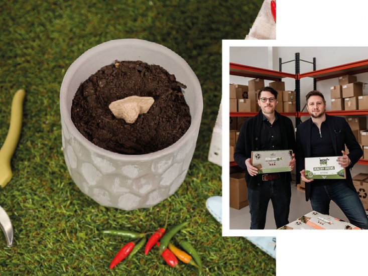 Grow Sow Simple Founders with their products