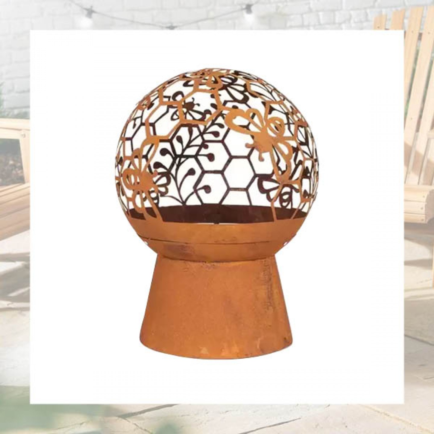 Honeycomb fireglobe