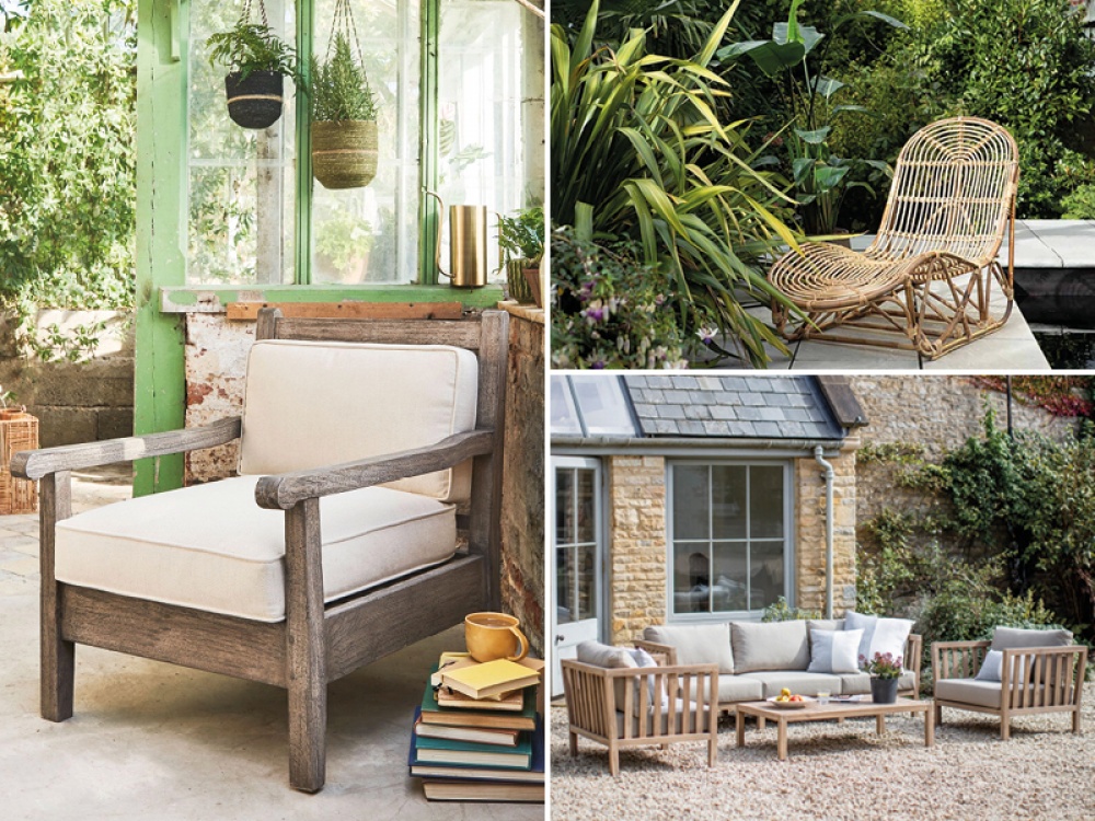 garden furniture lifestyle images