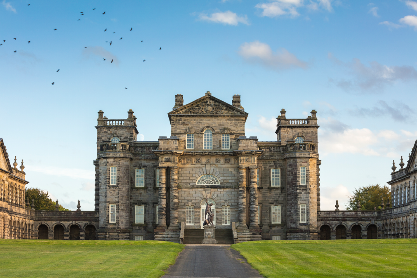 Seaton Delaval Hall’s north front