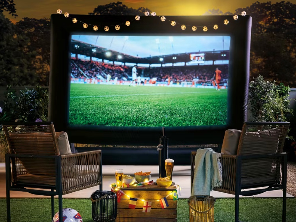 Turn Your Garden into Your Own Private Cinema