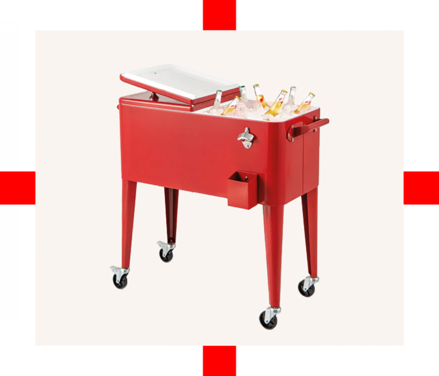 Ice bar trolley