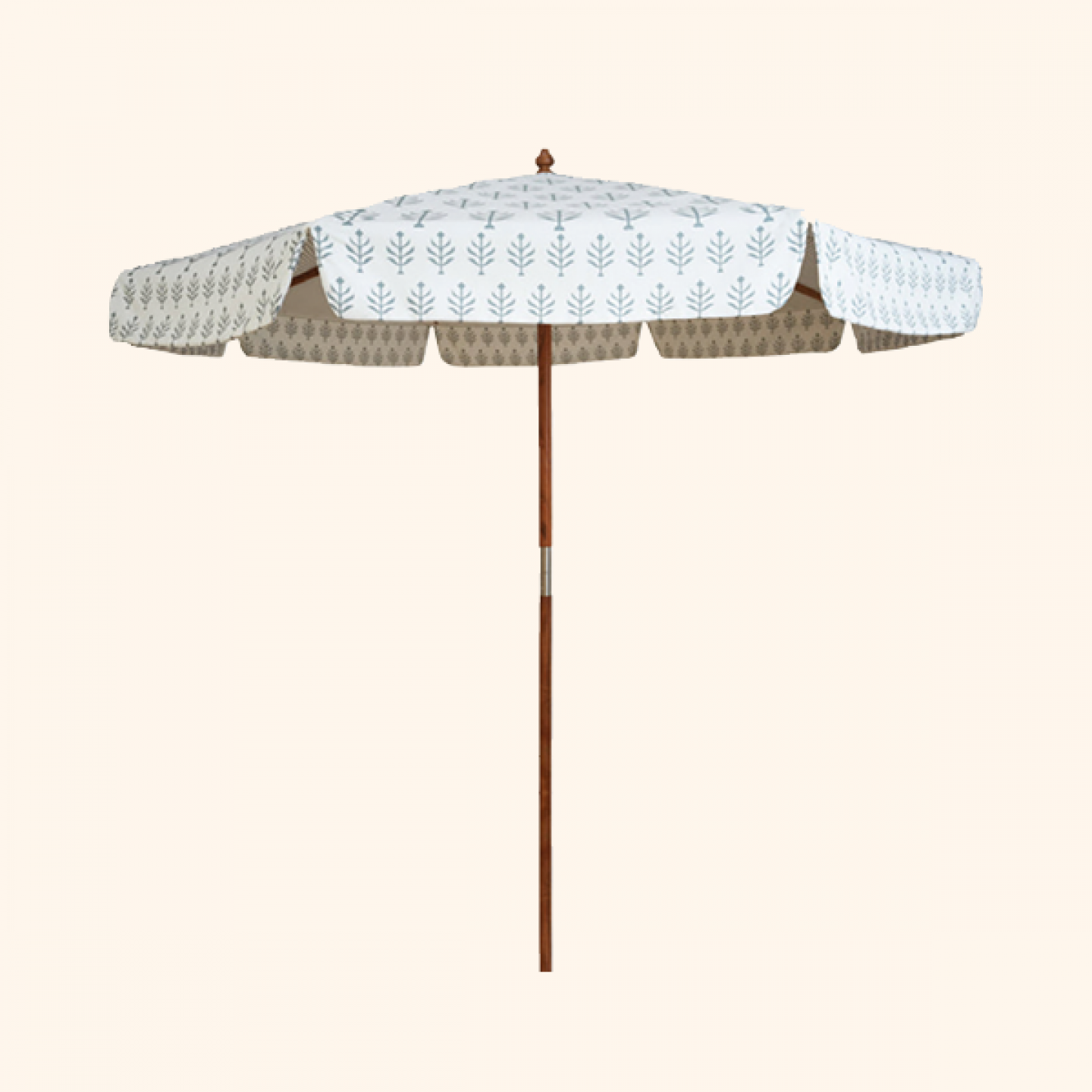 Fern dove grey parasol