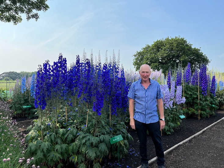 Meet the 'Delphinium Dad' Whose Yorkshire Collection Has National Plant Collection Status