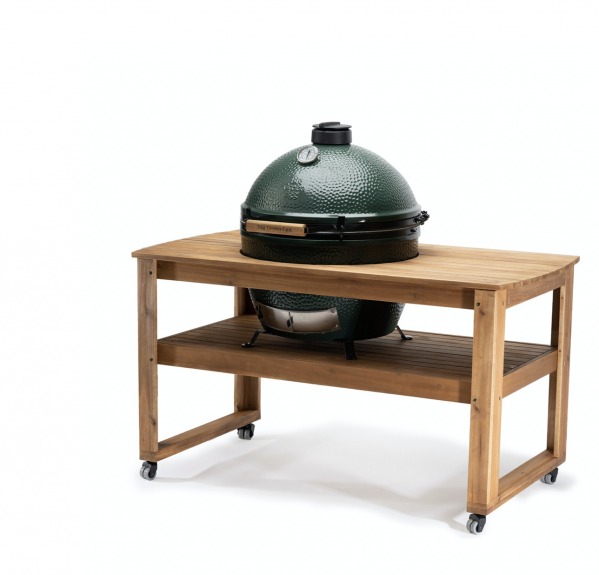 Large Big Green Egg, £1,175 and table, £815 bigggreenegg.co.uk