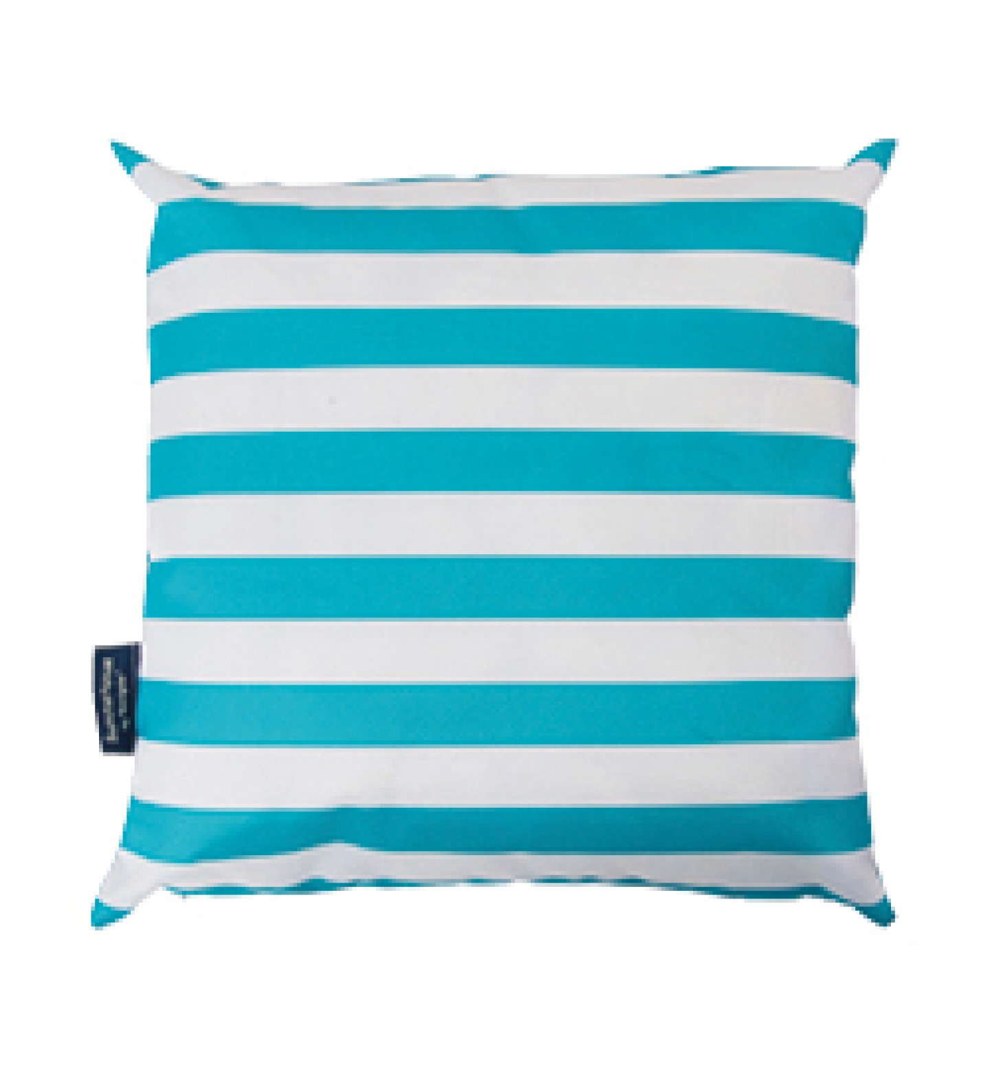 blue strip cushion