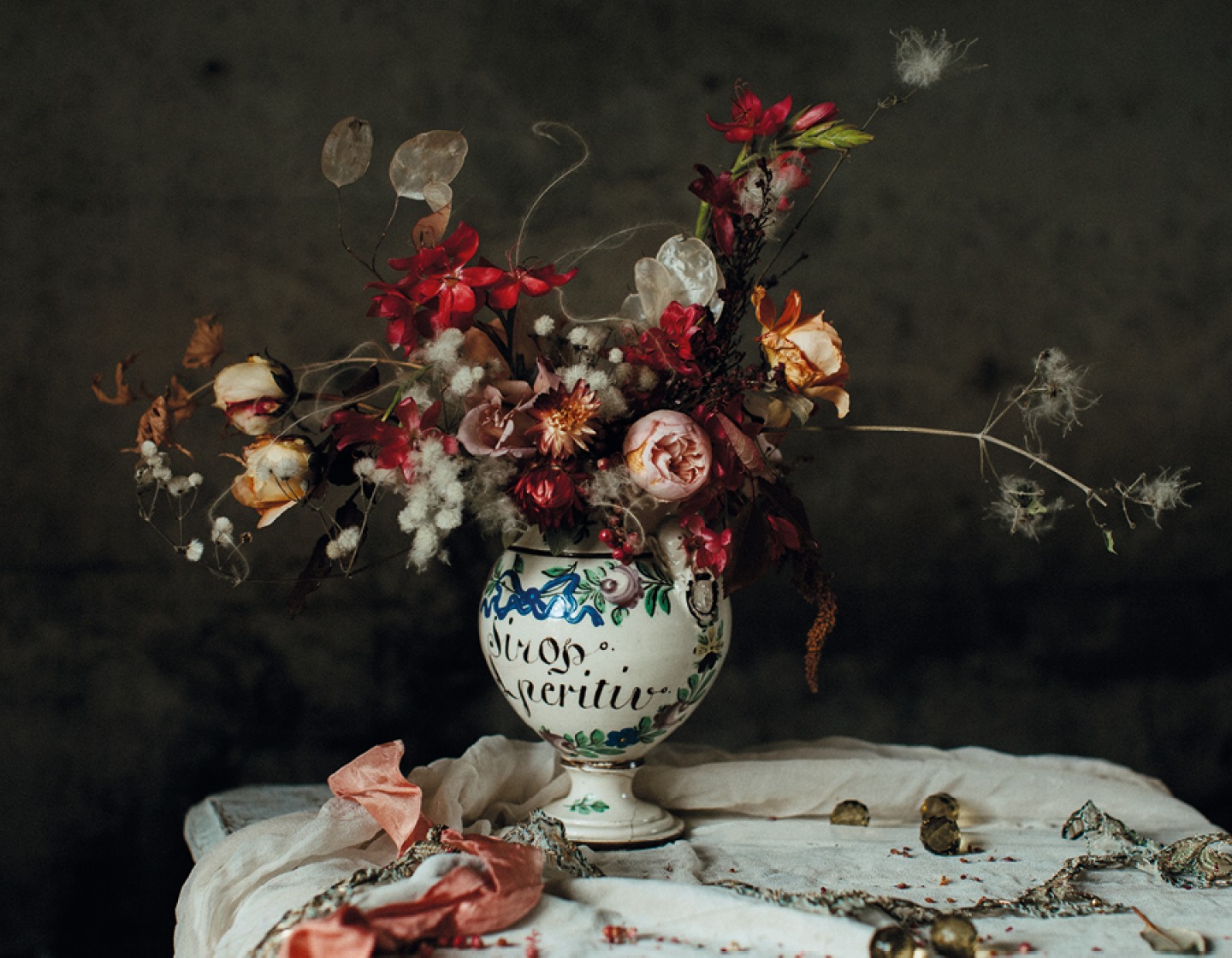 seasonal floral arrangement