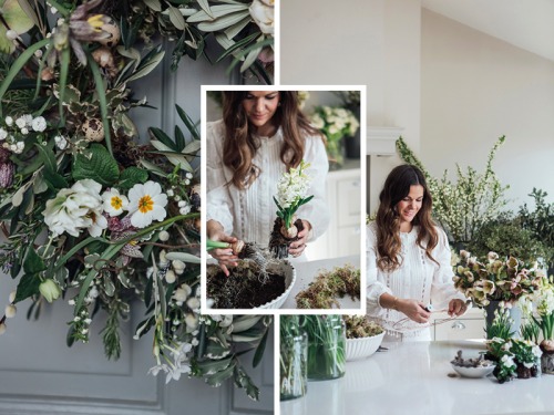 How to Make a Stunning Spring Wreath