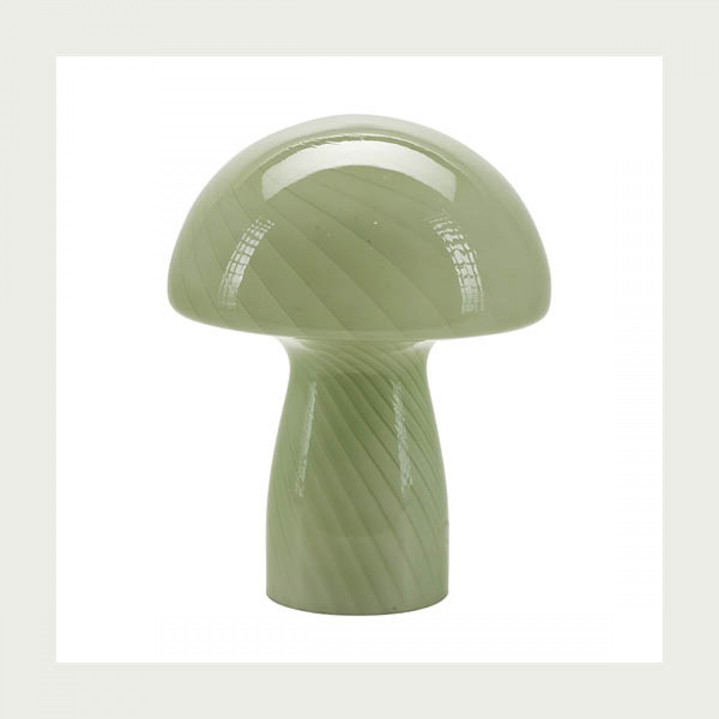 Green Mushroom lamp