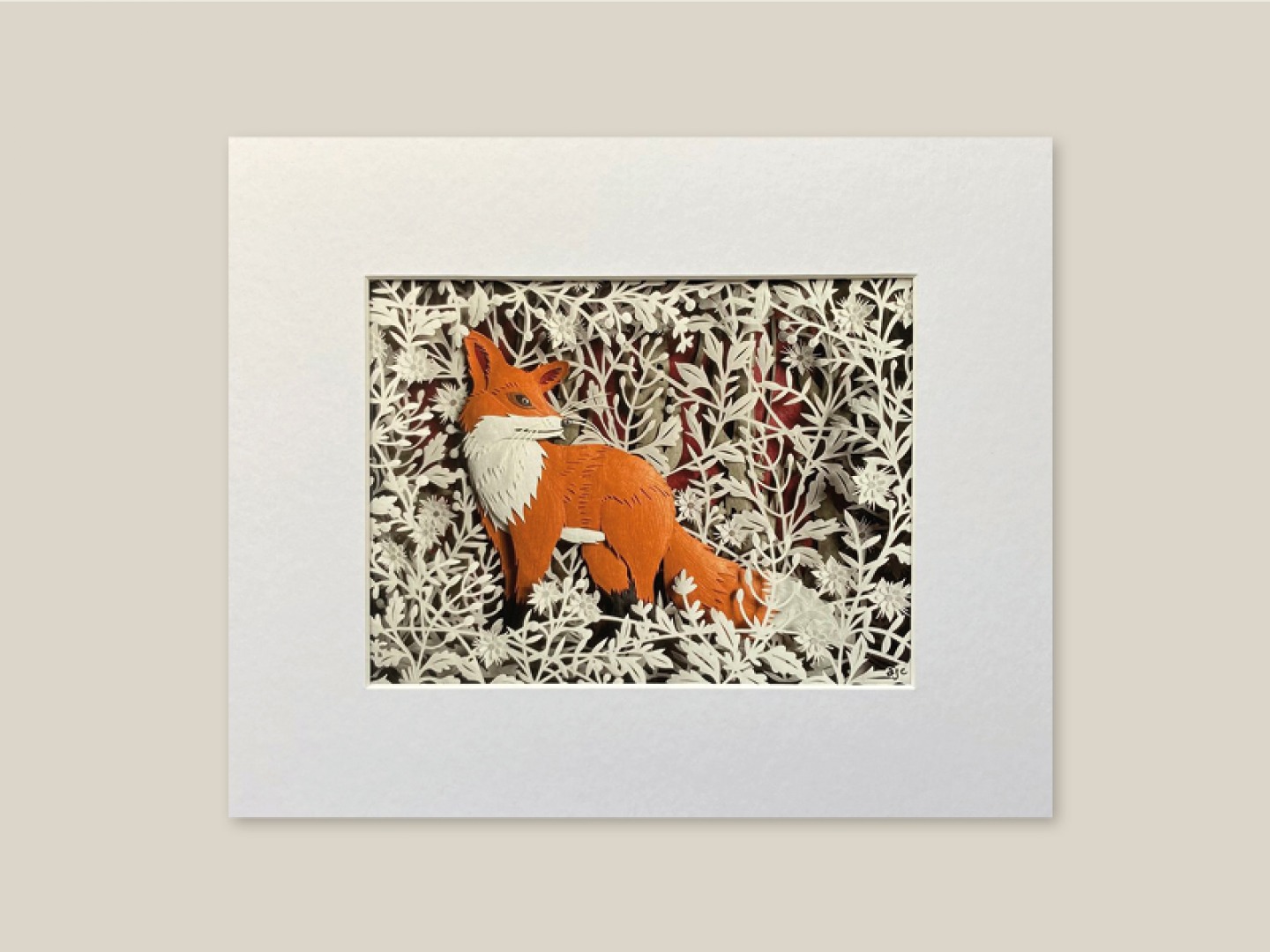 Fox fine art giclée print