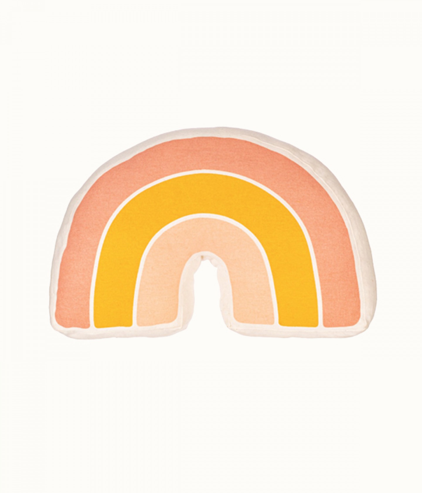 Earth rainbow-shaped cushion