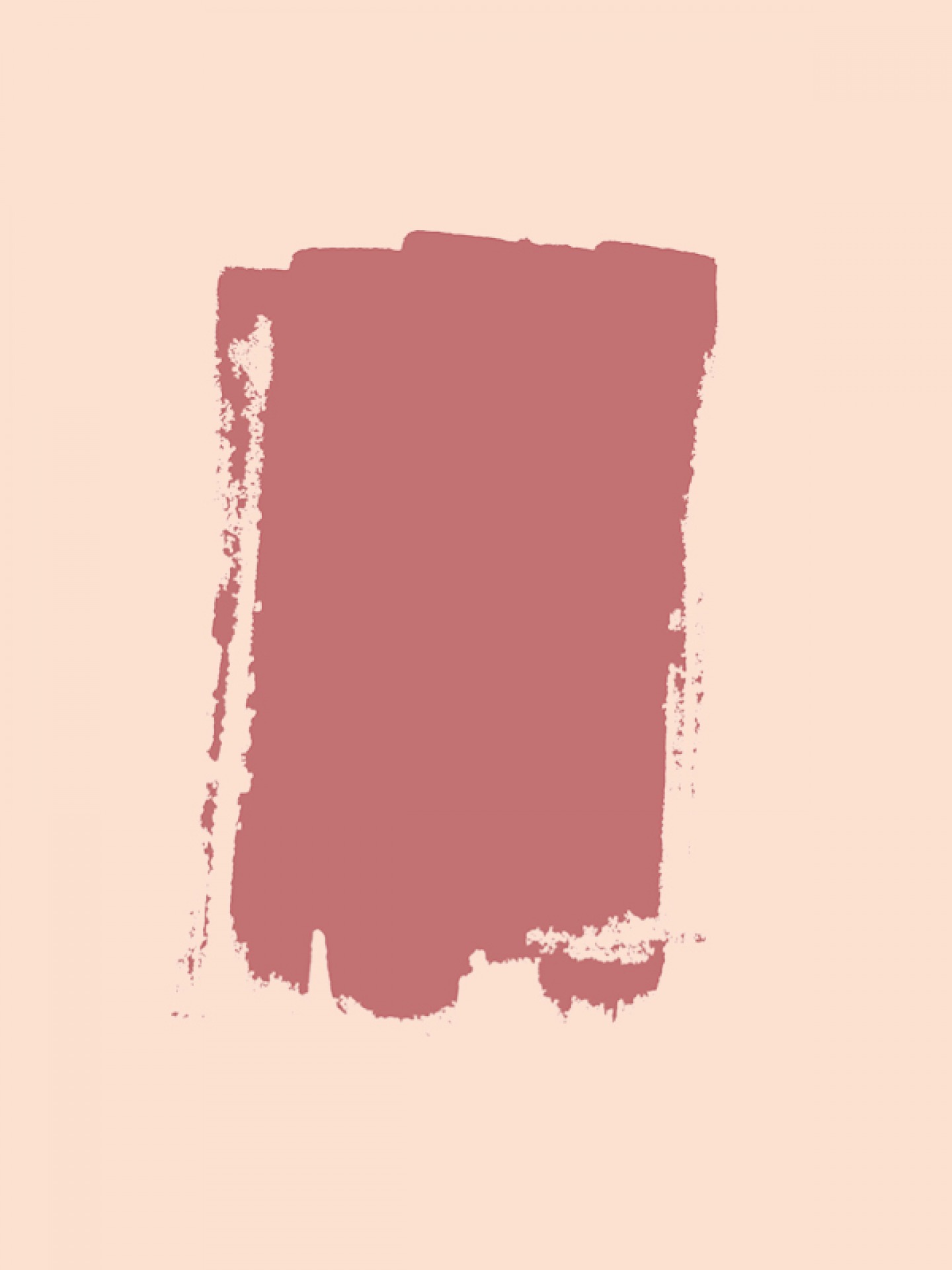 Paint swatch. Fire Pink in Active Emulsion