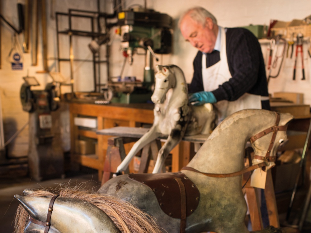 Meet The Man Behind The Magic of The Rocking Horse Shop