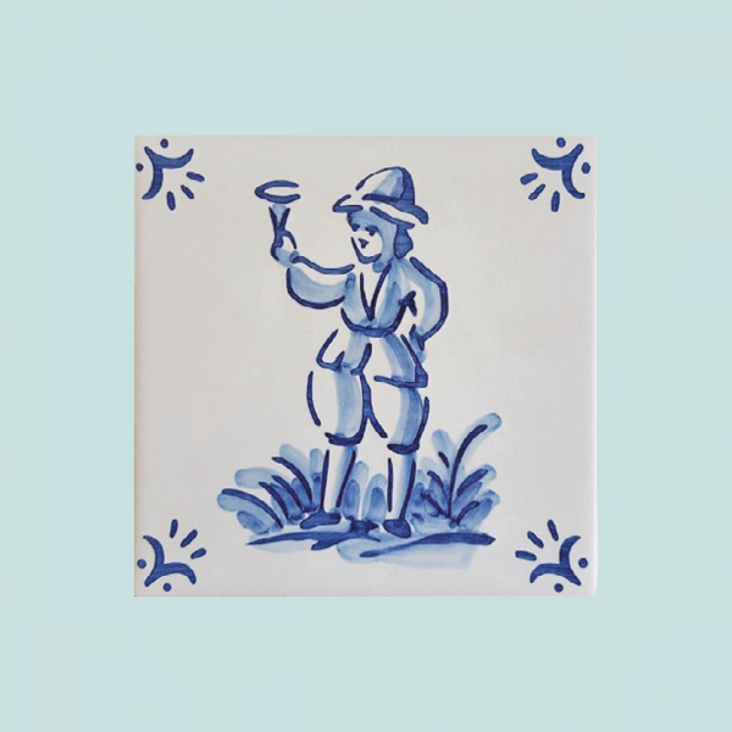 Hand-painted Portuguese tiles