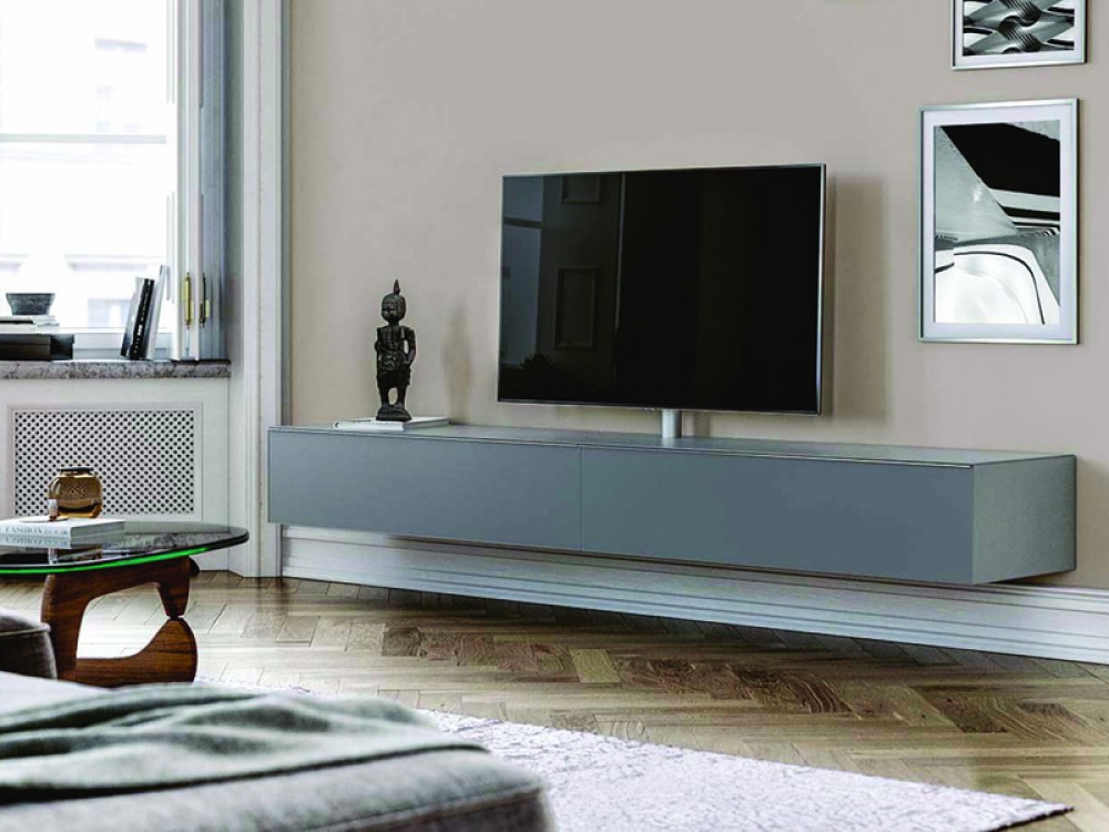 Floating storage TV cabinet